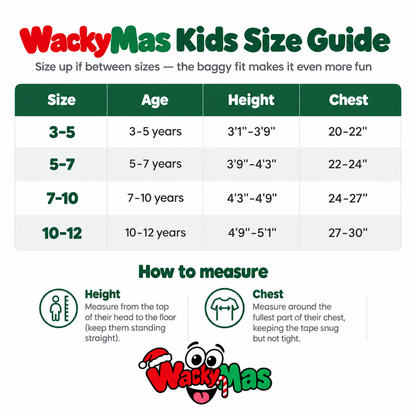 WackyMas Kid Christmas Onesie